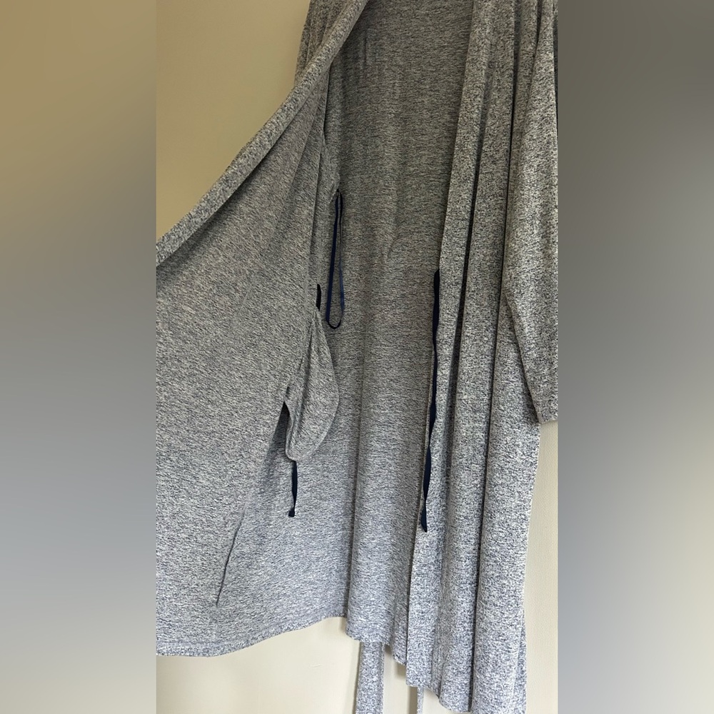 NATORI Terry Knit Belted Kimono Duster Robe Comfy Quiet Luxury Loungewear Sz XL - Picture 11 of 16